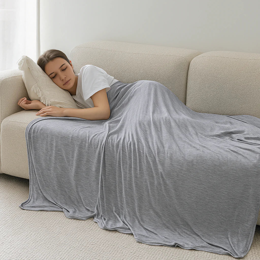 Cooling Blanket for Hot Sleepers – Reversible Summer Comfort Duvet-Blanket-Unique Casa-Unique Casa