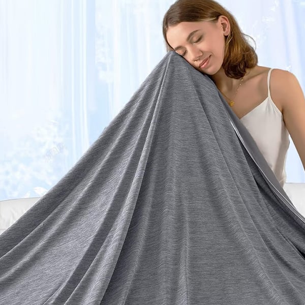 Cooling Blanket for Hot Sleepers – Reversible Summer Comfort Duvet-Blanket-Unique Casa-Unique Casa
