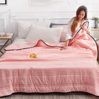 Cooling Blanket with Double-Sided Design – Ideal Summer Comfort for Sleepers 2