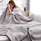 Cooling Blanket with Double-Sided Design – Ideal Summer Comfort for Sleepers 1