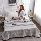 Cooling Blanket with Soft Breathable Fabric – Ideal for Hot Summer Nights 2