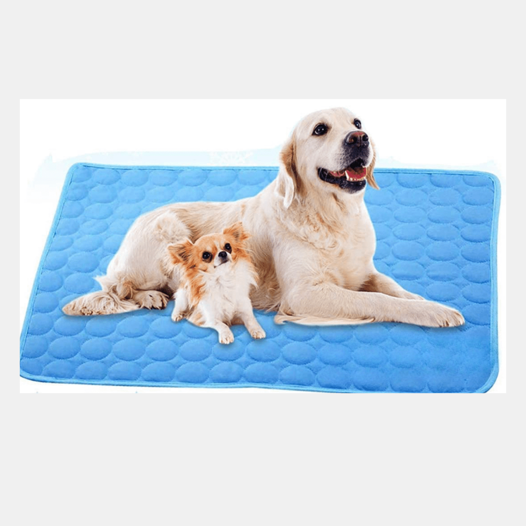 Cooling Dog Mat – Keep Your Pet Cool and Comfortable All Summer Long-Unique Casa-Blue-XS 40x30cm-Unique Casa