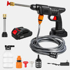 Cordless High-Pressure Washer – Portable Rechargeable Power Cleaner for Cars and Outdoor Surfaces-Pressure Washer-Unique Casa-E-Unique Casa