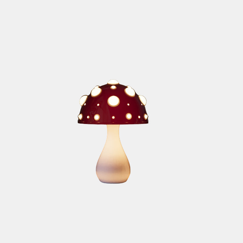 Cordless Table Lamp with Cozy Mushroom Design – Portable LED Desk Light for Home 3