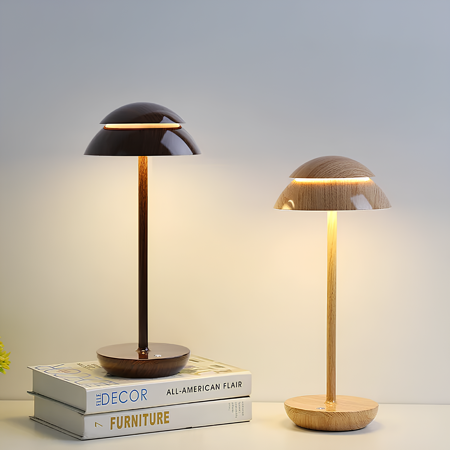 Cordless Table Lamp with Touch Dimming - Scandinavian Style for Bedroom 3