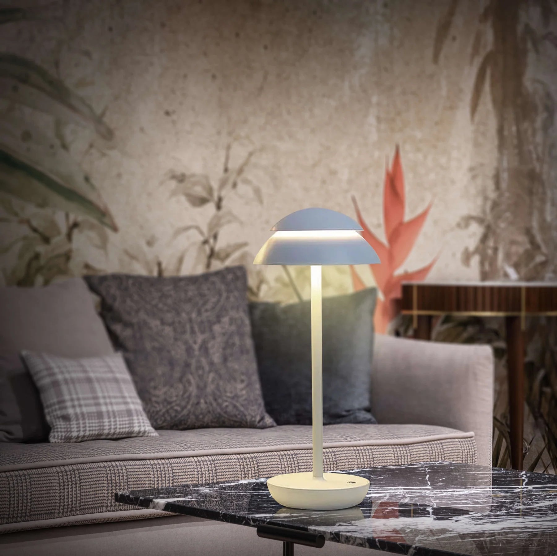 Cordless Table Lamp with Touch Dimming - Scandinavian Style for Bedroom 6