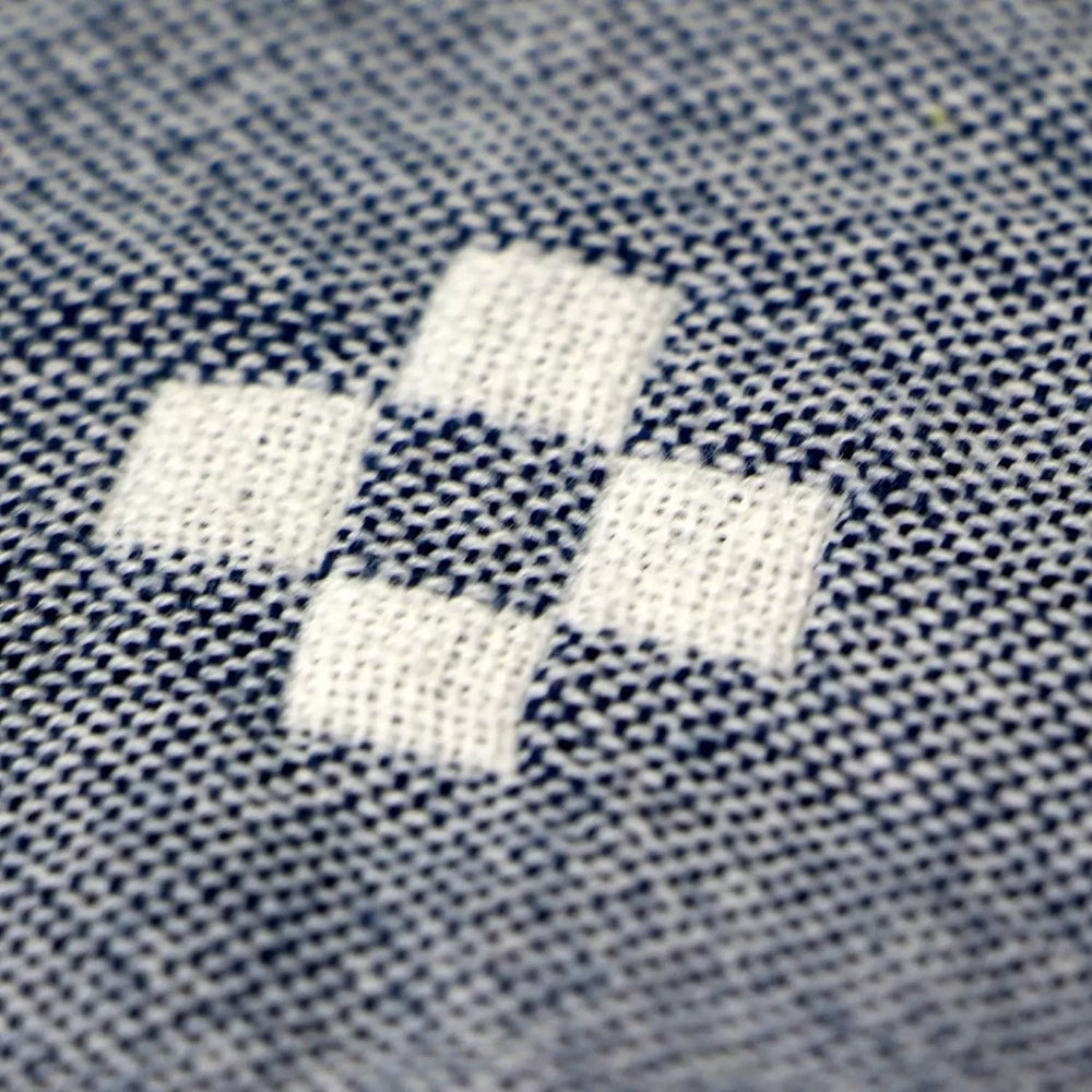 Cotton Throw Blanket with Geometric Design – Stylish All-Season Accent 8