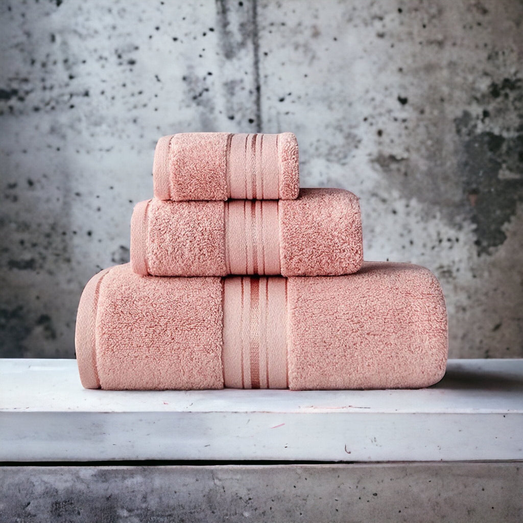 Egyptian Cotton Towel Set – Ultra-Soft Absorbent Bath Towels for Bathroom 2