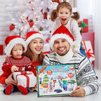 Creative Build Advent Calendar – 24-Day Christmas Countdown with 29 Fun Figures-toys & gifts-Unique Casa-Unique Casa