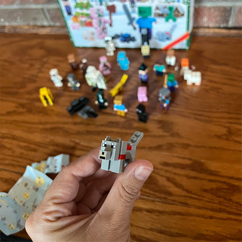 Creative Build Advent Calendar – 24-Day Christmas Countdown with 29 Fun Figures-toys & gifts-Unique Casa-Unique Casa