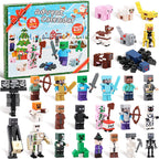 Creative Build Advent Calendar – 24-Day Christmas Countdown with 29 Fun Figures-toys & gifts-Unique Casa-Unique Casa