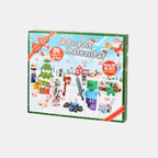 Creative Build Advent Calendar – 24-Day Christmas Countdown with 29 Fun Figures-toys & gifts-Unique Casa-White-Unique Casa