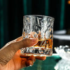 Crystal Wine Glasses – Handcrafted Whiskey Glass Set-Glassware-Unique Casa-Unique Casa