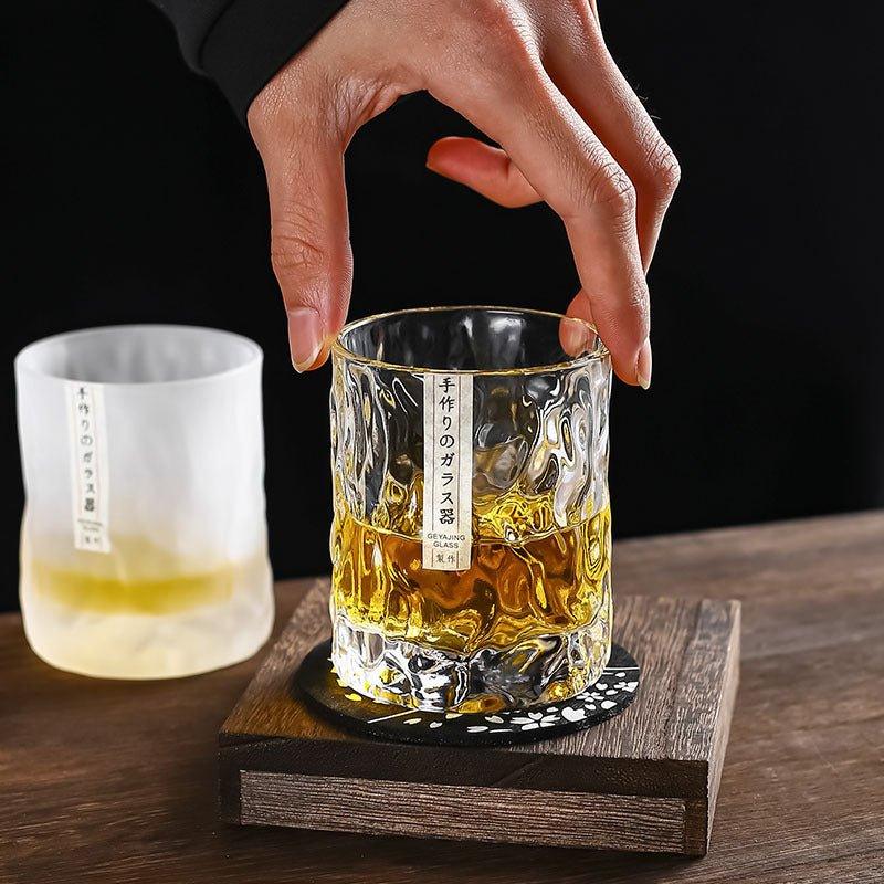 Edo Kiriko Whisky Glass – Handcrafted Japanese Whiskey Glass Set in Gift Box 1