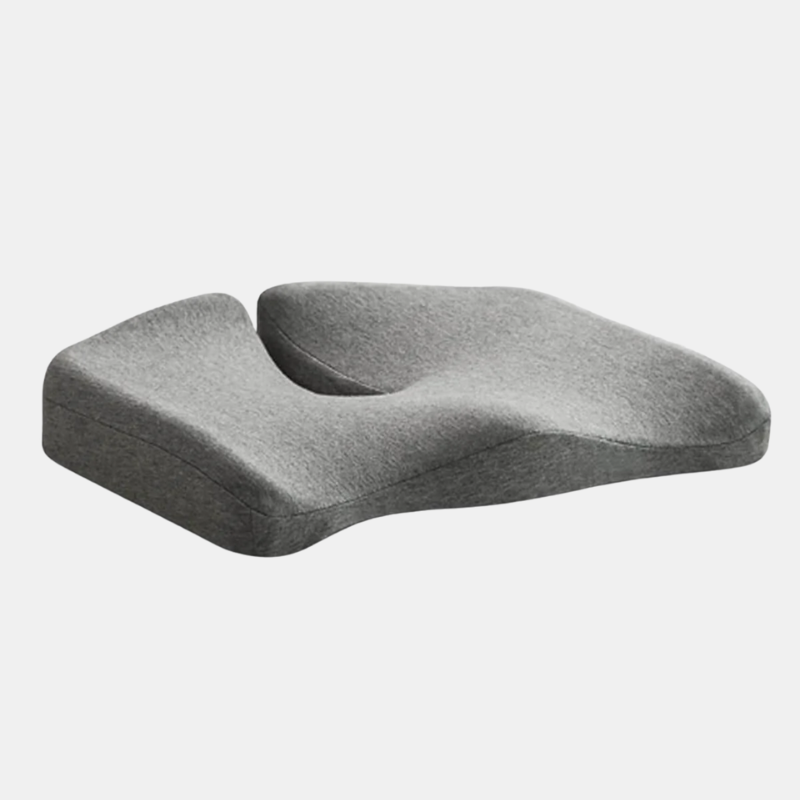 Cushion Seat Pad – ComfortPlus Ergonomic Sitting Pillow For Everyday Comfort And Posture Support-Seat cushion-Unique Casa-Light Grey-Unique Casa