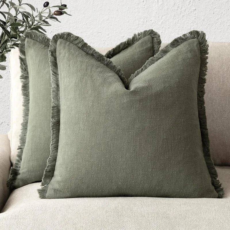 Decorative Nordic Frill Cushion Covers for Elegant Living Spaces-Cushions-Unique Casa-Unique Casa