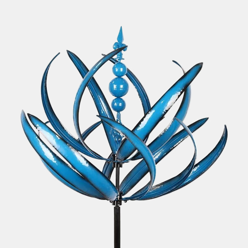 Decorative Wind Spinner in Stainless Steel – Elegant Motion Art for Garden 0