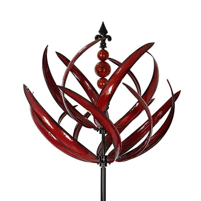 Decorative Wind Spinner in Stainless Steel – Elegant Motion Art for Garden 3