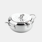 Deep Fryer Pot with Thermometer – Easy Home Cooking for Perfect Crispy Food-Fryer Pot-Unique Casa-Small-Unique Casa