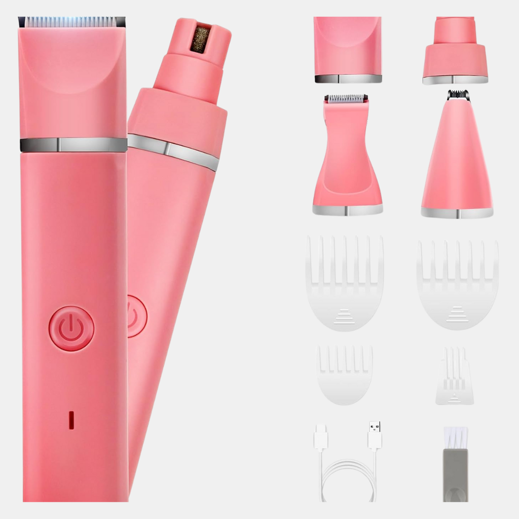 Dog Grooming Hair Clippers Kit – Safe, Quiet & Complete Pet Grooming Solution-Unique Casa-Unique Casa