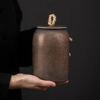 Dog Urn for Ashes – Elegant Pet Cremation Urn for Dogs and Cats-Dog & Cat Urn-Unique Casa-Brown-Unique Casa