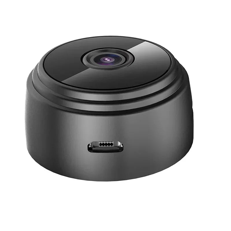 Compact Wireless Camera - Magnetic Design with Real-Time Audio and Video Monitoring