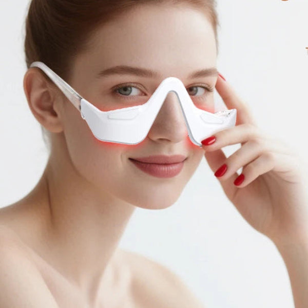 Infrared Under-Eye Red Light Therapy – Anti-Aging Device for Dark Circles and Puffiness