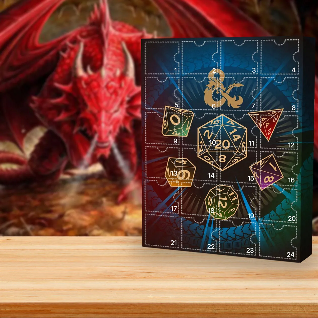 Dungeons & Dragons Holiday Advent Calendar – 24-Day Surprise Countdown for Fans and Collectors-Advent Calendar-Unique Casa-Unique Casa