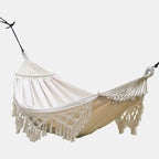 Durable Outdoor Camping Hammock with Fringe Design – 200x150cm Size 0