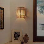 Eco-Friendly Wall Sconce Lighting with Woven Rope Design for Home Décor 3