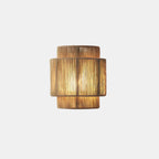 Eco-Friendly Wall Sconce Lighting with Woven Rope Design for Home Décor 5