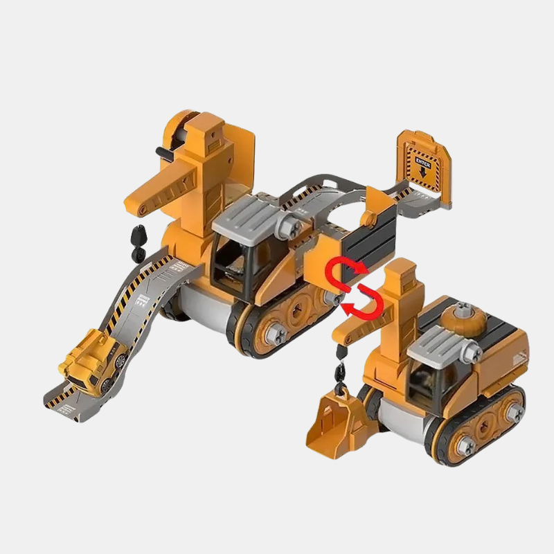 Educational Toy – Digger Discovery Construction Set for Creative Young Builders-toys & gifts-Unique Casa-Yellow-Unique Casa