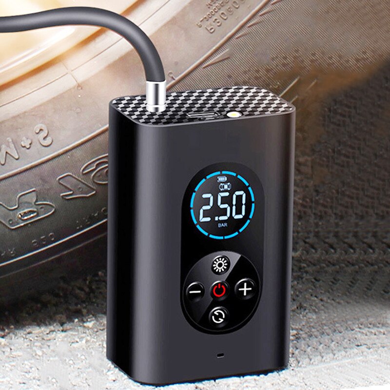 Electric Portable Digital Tyre Inflator Pump – Fast and Multi-Purpose Air Compressor-car-Unique Casa-Unique Casa