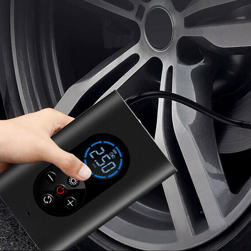 Electric Portable Digital Tyre Inflator Pump – Fast and Multi-Purpose Air Compressor-car-Unique Casa-Unique Casa