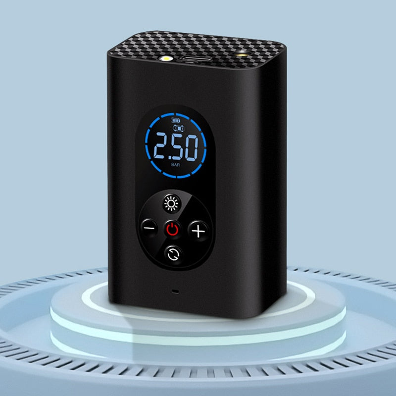 Electric Portable Digital Tyre Inflator Pump – Fast and Multi-Purpose Air Compressor-car-Unique Casa-Unique Casa