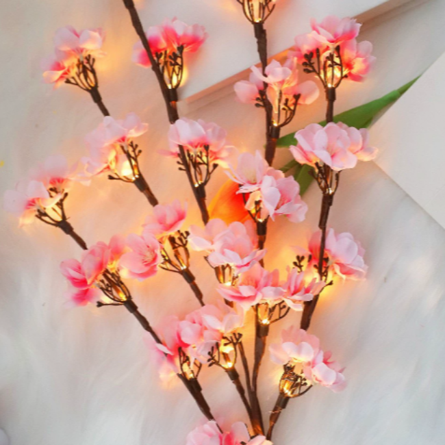 Olive Branch LED Light – Adjustable Twinkling Home Decor for Living Room 8