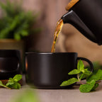 Elegant Ceramic Teapot Set with Suspension Rack – Ideal Tea Service Set 4