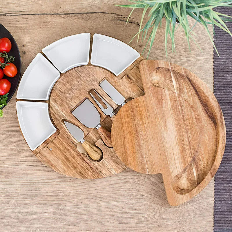 Elegant Charcuterie Board Set with Bowls and Knives – Perfect for Entertaining 3