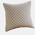 Elegant Checkered Decorative Cushion for Timeless Interiors-Cushions-Unique Casa-45x45cm-Unique Casa
