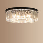 Elegant Crystal Flush Mount Ceiling Light Fixture – Modern Décor for Living Spaces 6