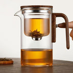 Elegant Glass Teapot with Infuser – Heat Resistant for Hot and Cold Tea 1