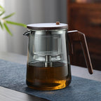 Elegant Glass Teapot with Infuser – Heat Resistant for Hot and Cold Tea 6