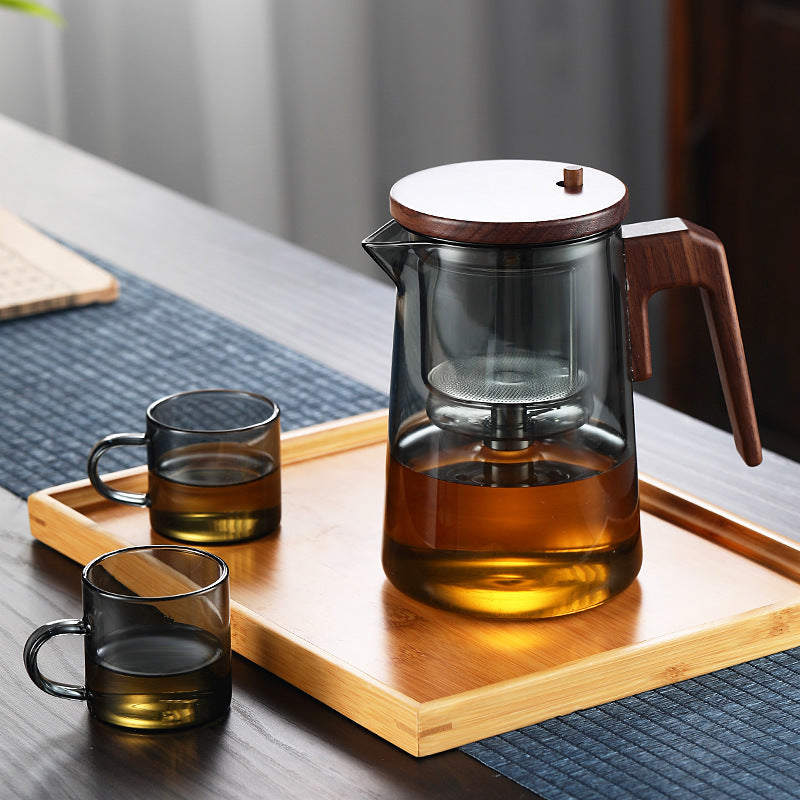 Elegant Glass Teapot with Infuser – Heat Resistant for Hot and Cold Tea 7