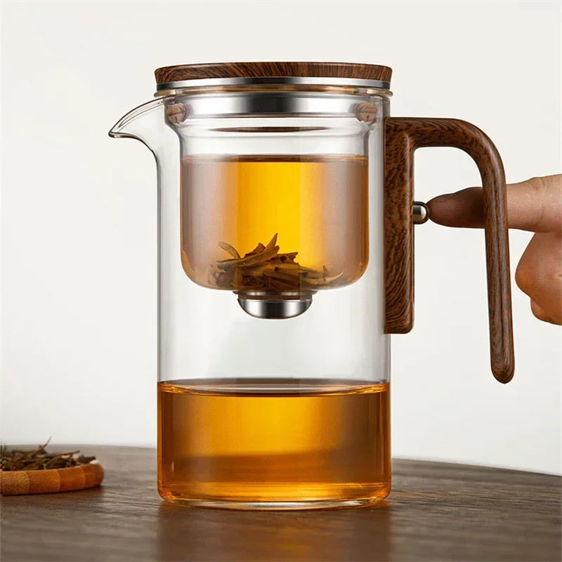 Elegant Glass Teapot with Infuser – Ideal for Loose Leaf Tea Brewing 1