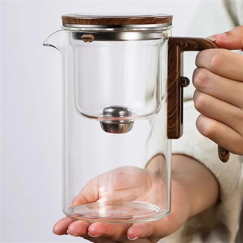 Elegant Glass Teapot with Infuser – Ideal for Loose Leaf Tea Brewing 3