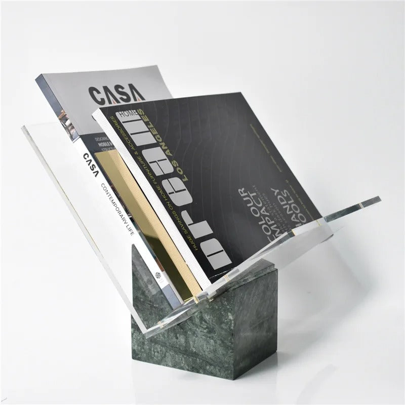 Elegant Marble Document Holder – Modern File Organizer for Office & Home 3