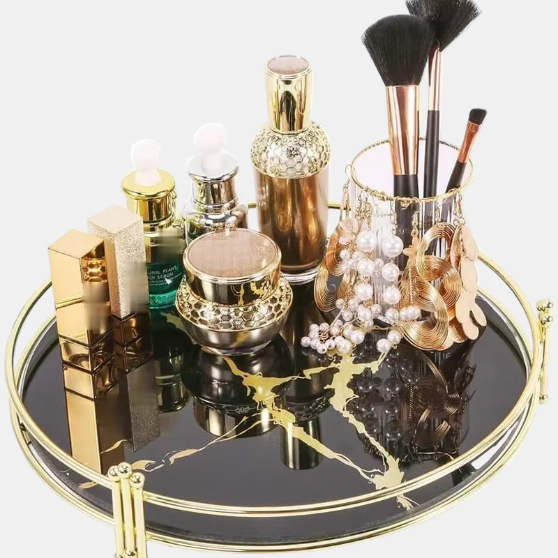 Elegant Mirror Tray – Glass Accent for Home Decor and Organization-Trays-Unique Casa-Unique Casa