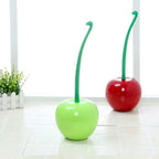 Elegant Nordic Cherry Toilet Brush Set with Stylish Holder for Bathroom 3
