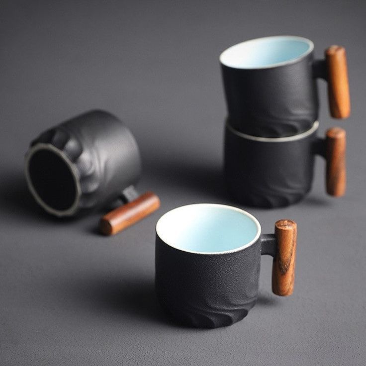 Elegant Porcelain Coffee Mugs Set – Stylish Drinkware for Daily Use 5