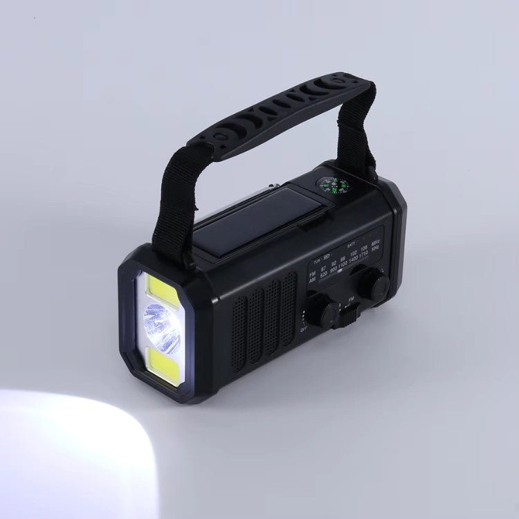 Emergency Radio – Solar, Hand Crank & Power Bank for Ultimate Preparedness-Wind-Up Radio-Unique Casa-Unique Casa